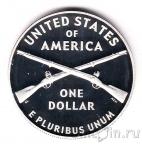США 1 доллар 2012 Морской пехотинец (proof)