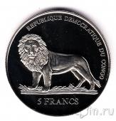 ДР Конго 5 франков 2004 Иоанн Павел II