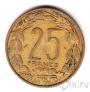 Камерун 25 франков 1972
