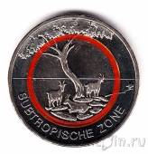 Германия 5 евро 2018 Субтропическая зона (J)