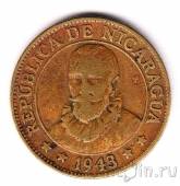 Никарагуа 10 сентаво 1943