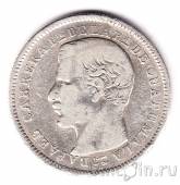 Гватемала 4 реала 1865