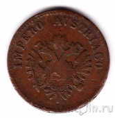 Ломбардо-Венецианское королевство 5 чентезимо 1852 (V)