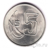 Уругвай 5 песо 1981