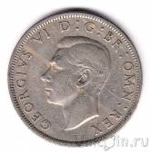 Великобритания 1/2 кроны 1949