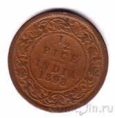 Британская Индия 1/2 пайса 1898