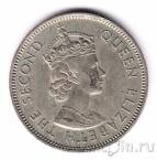 Малайя и Британское Борнео 20 центов 1957 (KN)