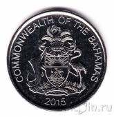Багамские острова 25 центов 2015 Лодка