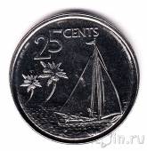 Багамские острова 25 центов 2015 Лодка