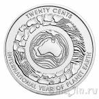 Австралия набор 6 монет 2008 Планета Земля