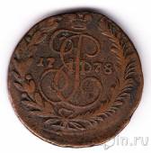 Россия 2 копейки 1778 ЕМ