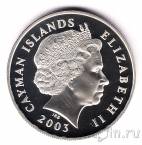 Каймановы острова 2 доллара 2003 500 лет открытия островов Колумбом