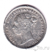 Великобритания 3 пенса 1886
