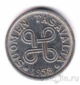 Финляндия 5 марок 1958