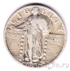 США 25 центов 1929