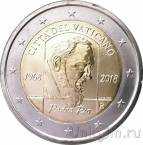 Ватикан 2 евро 2018 Падре Пио