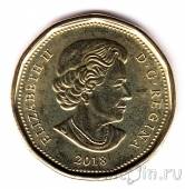 Канада 1 доллар 2018