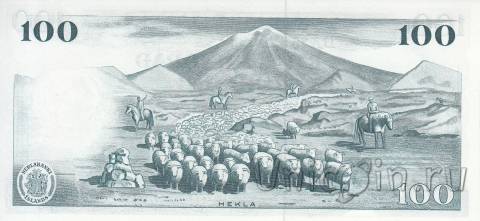 Исландия 100 крон 1961