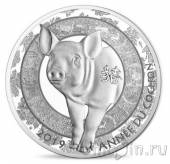Франция 10 евро 2019 Год свиньи