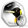 Фолклендские острова 50 пенсов 2018 Королевский пингвин