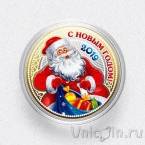 Сувенирная монета - Россия 10 рублей - Год свиньи 2019 (7)