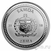 Самоа 2 тала 2018 Морской конек