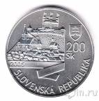 Словакия 200 крон 2005 Коронация Леопольда I