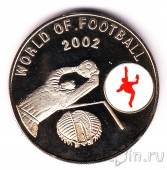 Уганда 1000 шиллингов 2002 Футбол