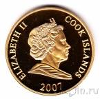 Острова Кука 1 доллар 2007 Король Георг IV