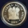 ЮАР 2 ранда 1992 Чеканка монет