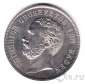 Баден 1 гульден 1867