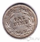США 10 центов 1905