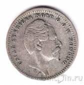 Швеция 25 оре 1856
