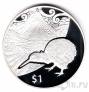 Новая Зеландия 1 доллар 2014 Птица Киви