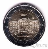 Германия 2 евро 2019 Бундесрат (A)