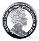 Британские Виргинские острова 1 доллар 2019 Уна и лев (серебро)