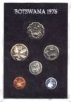 Ботсвана набор 6 монет 1976