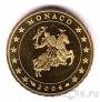 Монако 10 евроцентов 2004