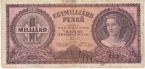 Венгрия 1.000.000.000 пенго 1946