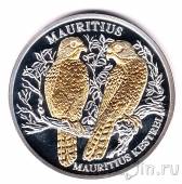Либерия 10 долларов 2006 Маврикийская пустельга