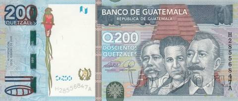 Гватемала 200 кетцаль 2009