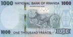 Руанда 1000 франков 2019