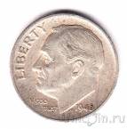 США 10 центов 1946 (S)