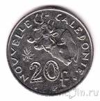 Новая Каледония 20 франков 2000