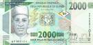 Гвинея 2000 франков 2018