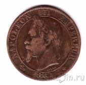 Франция 5 сантимов 1864