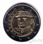Словакия 2 евро 2019 Милан Растислав Штефаник