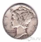 США 10 центов 1943 (D)