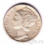 США 10 центов 1929