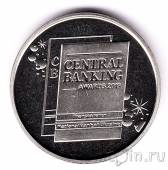 Украина памятная медаль - награда Central Banking Awards 2019